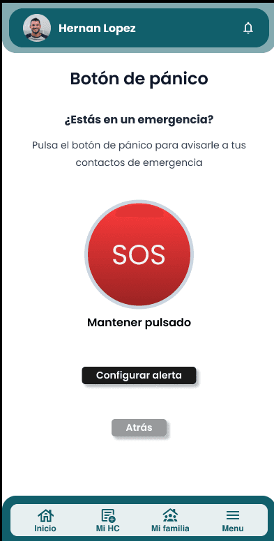 Botón de Pánico